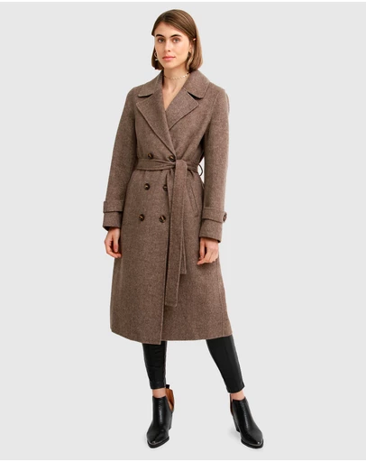 Belle & Bloom - Front Runner Belted Coat