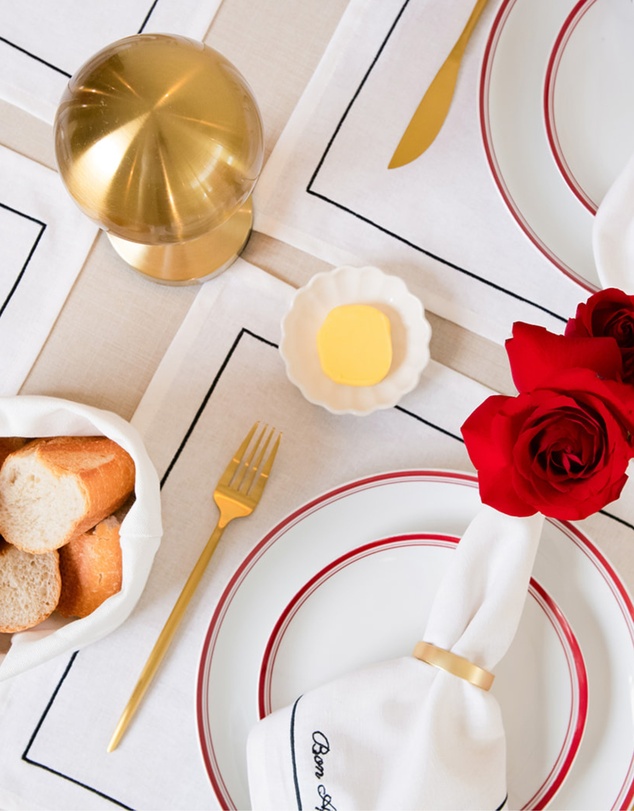 Tablescaped - French Brasserie Tablescape Set