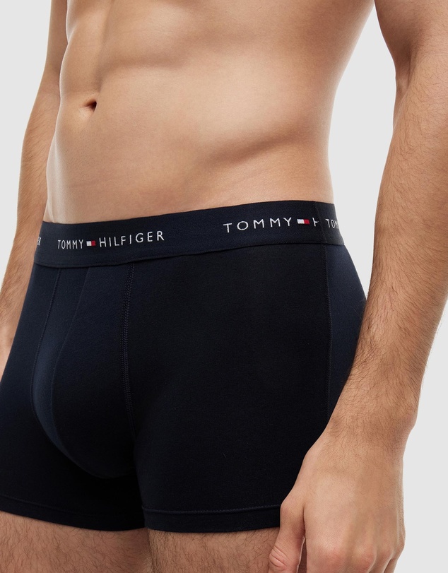 Tommy Hilfiger - 5-Pack Signature Repeat Logo Waistband Trunks