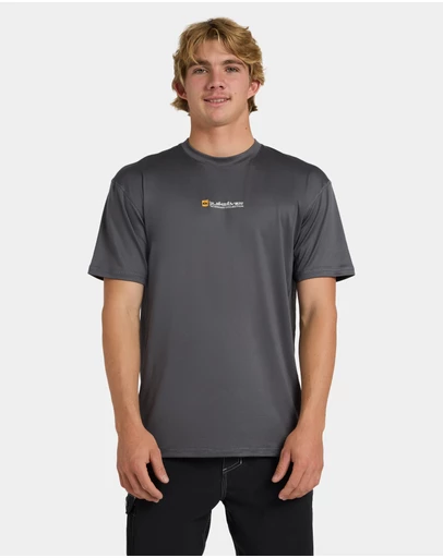 Quiksilver - Mens Sea Grass UV+ Short Sleeve Rashguard