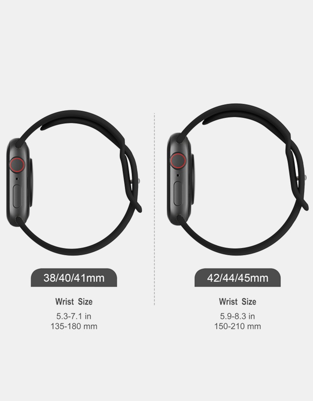 Friendie - Silicone Sports Band – The Noosa – Apple Compatible