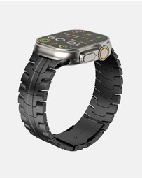 Friendie - Stainless Steel Link Bracelet Band (Ultra Style) - Darwin Ultra - Apple Watch Compatible