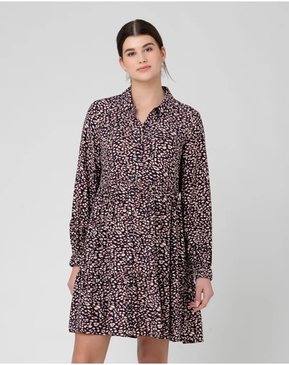 Ripe Maternity - Leah Button Through Dress