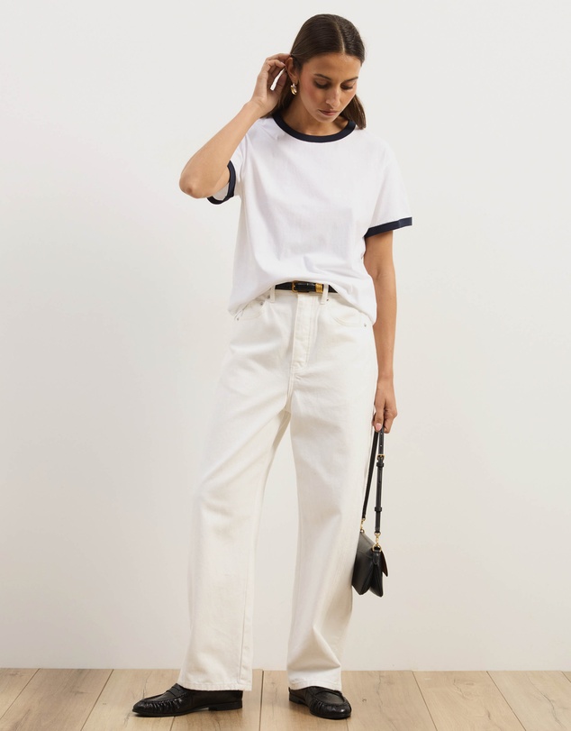 Atmos&Here - Short Sleeve Ringer T-Shirt