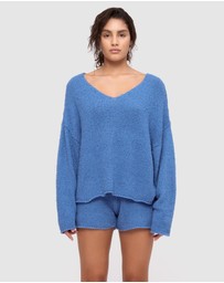 Zulu & Zephyr - Textured Knit Shorts
