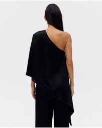 Third Form - Crush One Shoulder Cape