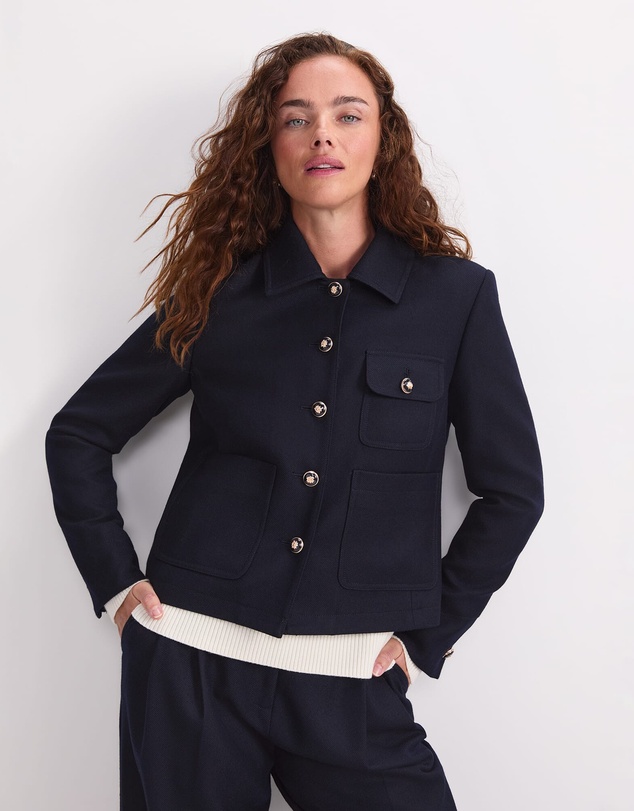 Sportscraft - Frankie Twill Cropped Jacket