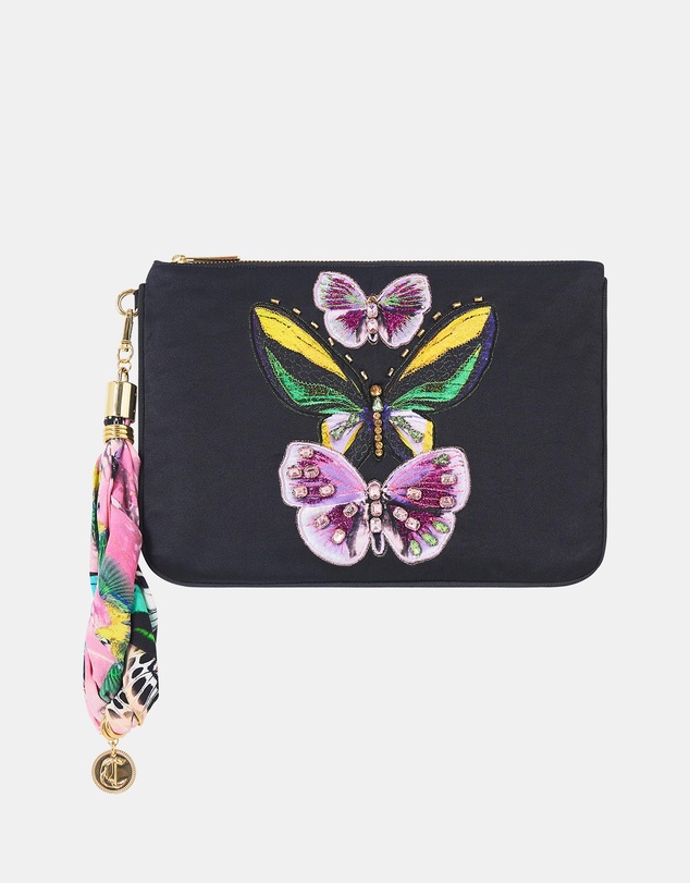 Camilla - Embellished Scarf Clutch