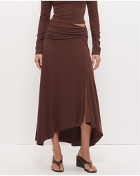 MON RENN - Farah Draped Skirt