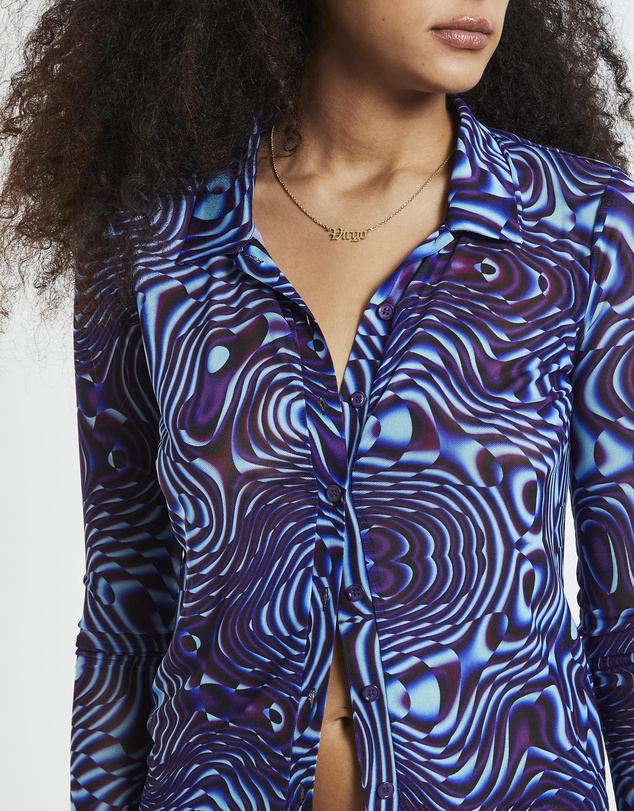 Neon Hart - Roxie Button Front Shirt