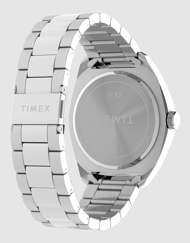 TIMEX - Weston 45mm Green Dial Stainless Steel Bracelet Watch