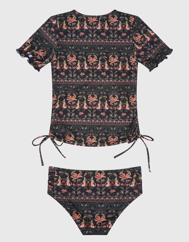 Aqua Blu Kids - Luxor Short Sleeve Rash Vest Set - Kids