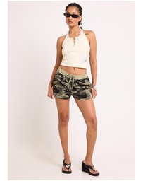 Neon Hart - Waffle Halter Top