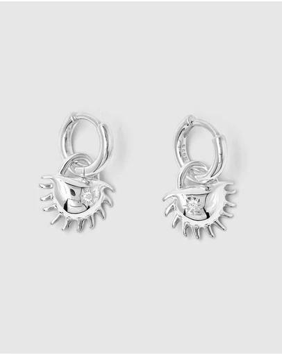 Brie Leon - Solida Charm Earrings