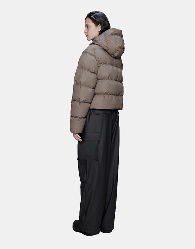 RAINS - Women's Alta Short Puffer Jacket Cinder