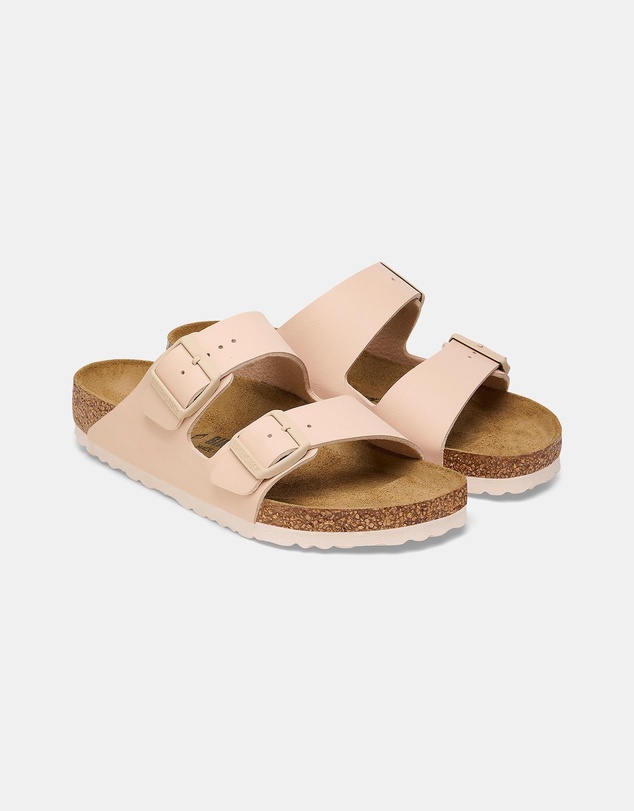 Birkenstock - Arizona New Beige Birko-Flor Regular - Women's