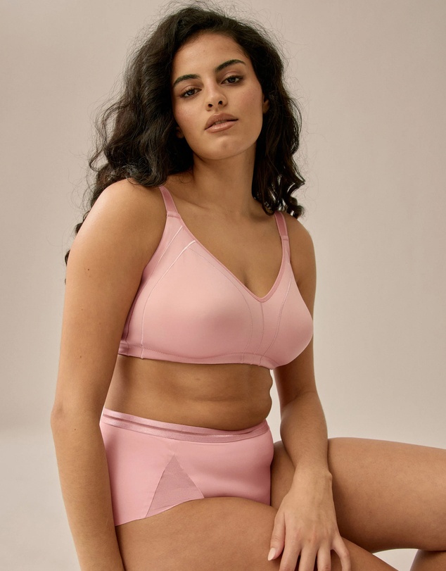 Naturana - Side Smoothing Wirefree Minimiser Bra