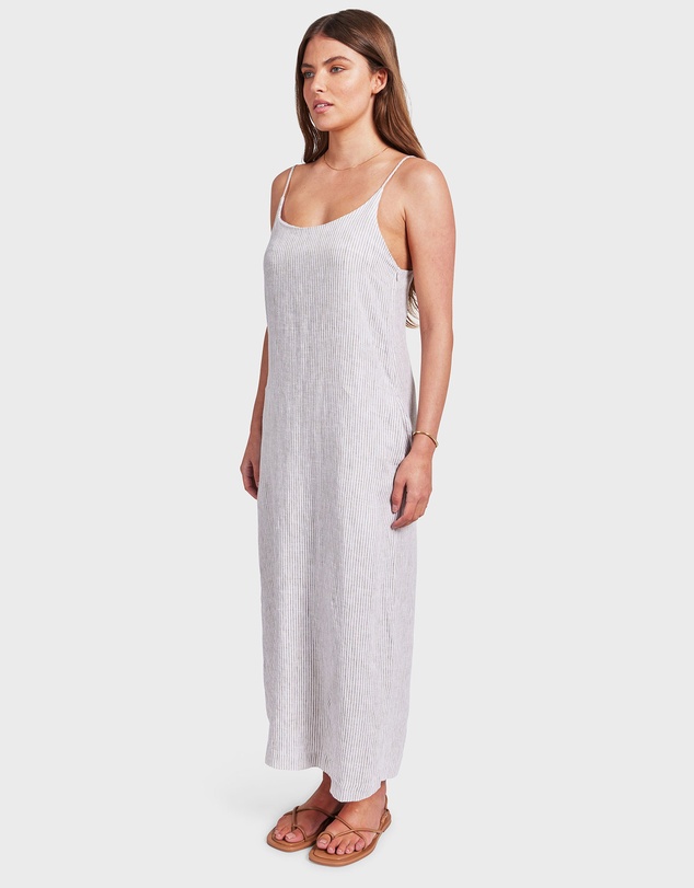 Academy Brand - Essential Linen Slip Dress
