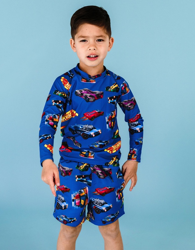 Rock Your Kid - Hot Wheels Rashie Set - ICONIC EXCLUSIVE - Kids-Teens