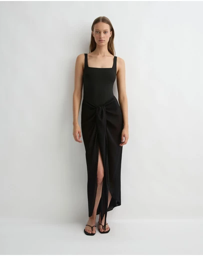 BONDI BORN - Cremona Tie-Front Sarong