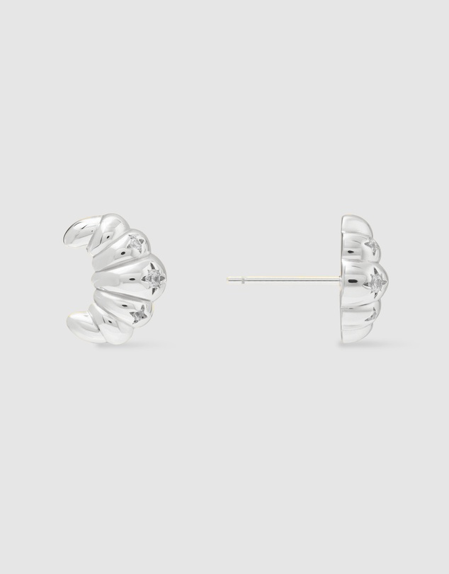 Wanderlust + Co - Croissant Stud Earrings