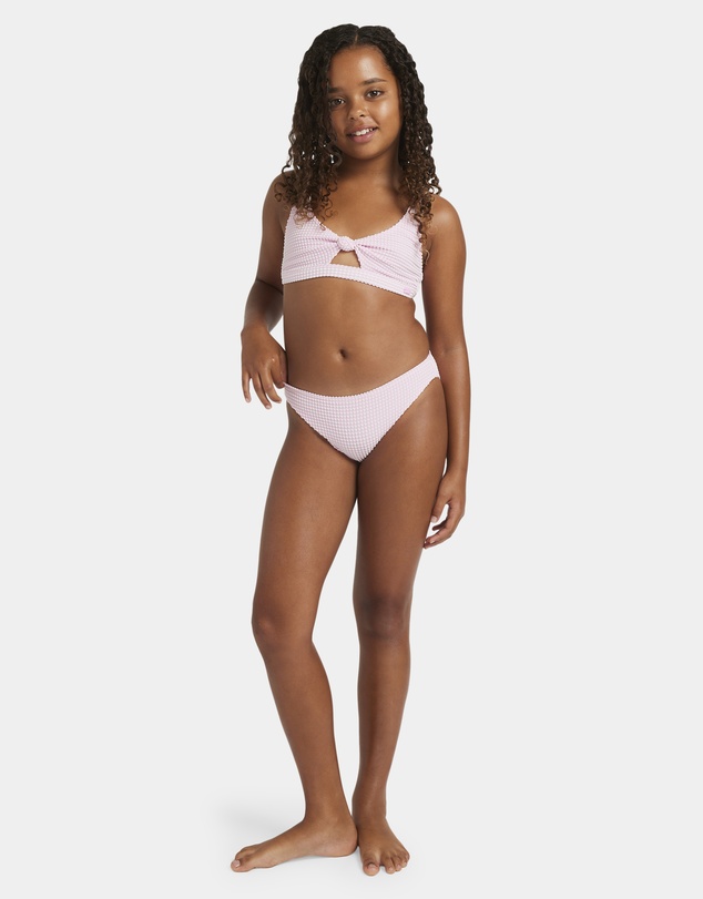 Roxy - Girls 8 to 16 Daisy Check Bralette Two Piece
