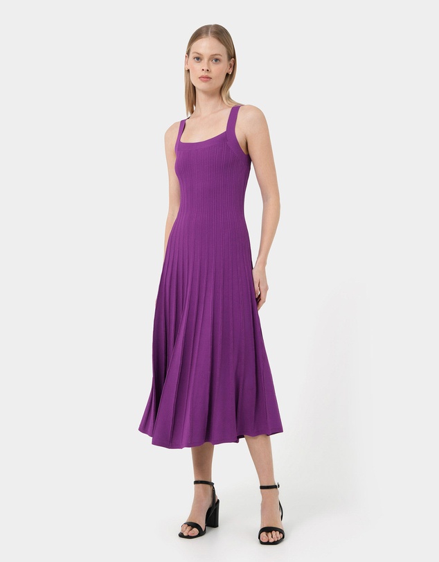 Forcast - Jolie Square Neck Knit Dress