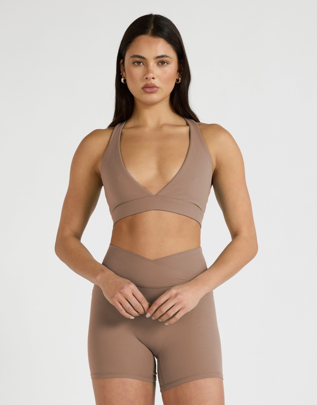 All Fenix - ALLFENIX CloudCore Deep V-Neck Sports Bra