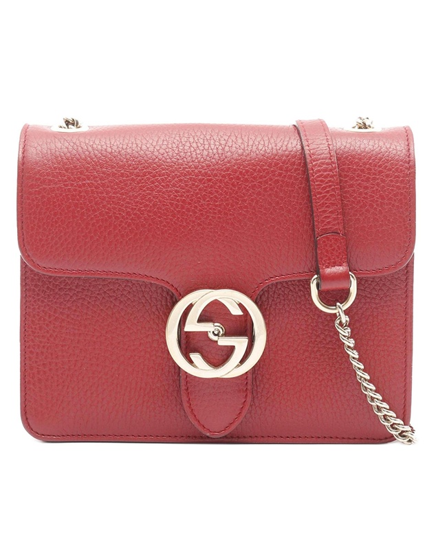 Pre-Loved by Azura Reborn - Pre-Loved Small Dollar Calfskin Interlocking G Crossbody