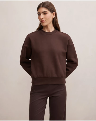 Forever New - Winnie Fleece Crew Neck Jumper