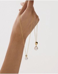 Najo - Mirage Yellow Gold Pearl Necklace