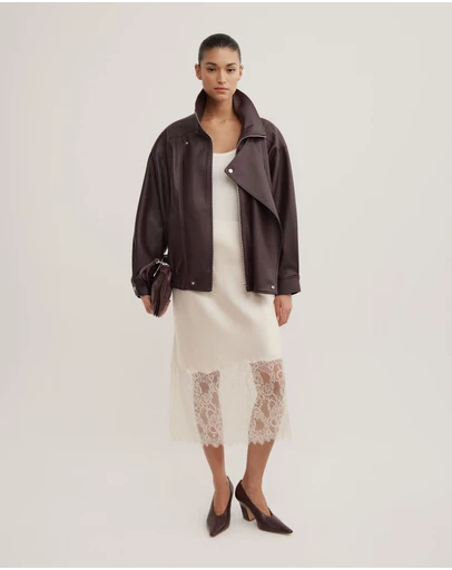 Witchery - Lace Trim Skirt