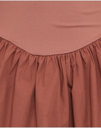 Petal & Pup - Sheena Long Sleeve Mini Dress - Mocha