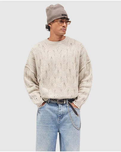 Represent - Distress Knit Sweater