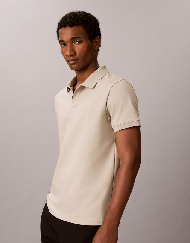Calvin Klein - Supima Cotton Slim Refined Pique Polo Shirt