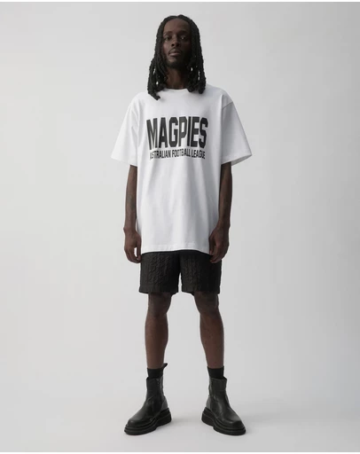 Strateas Carlucci x AFL - Collingwood Magpies Club Tee
