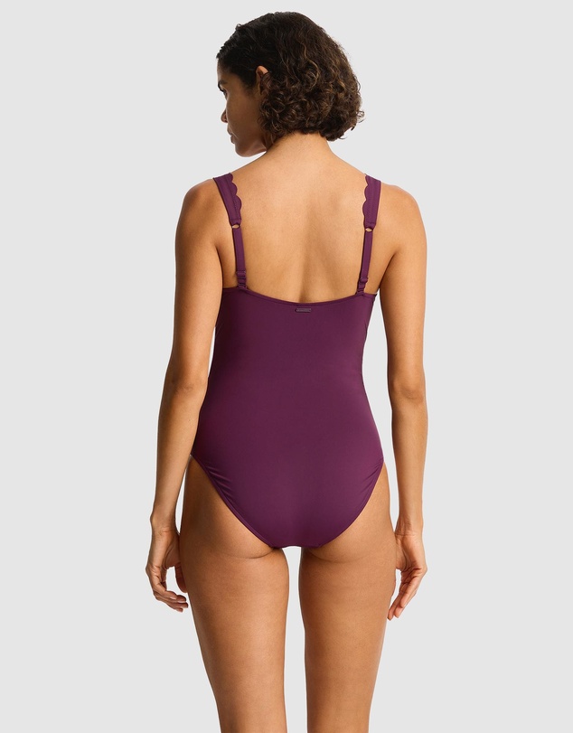 Sea Level Australia - Scalloped Longline Tri One Piece