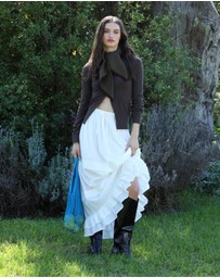AERE - Knee High Leather Riding Boots