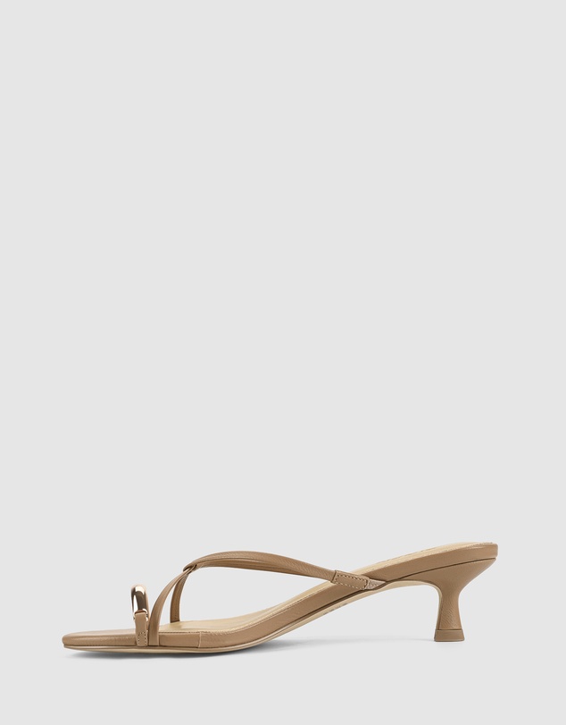 Siren - Xane Kitten Heel Thongs