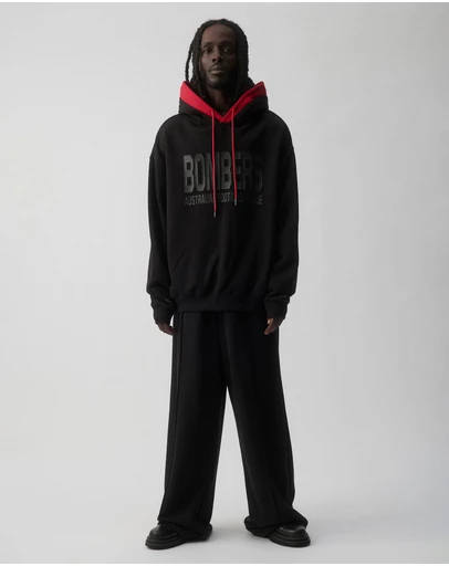 Strateas Carlucci x AFL - Essendon Bombers Double Hooded Jumper