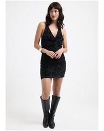 Alice In The Eve - Skye Burnout Mini Dress
