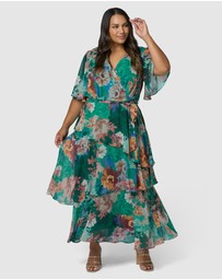 Pink Dusk by Curve Project - Hypnotic Maxi Dress