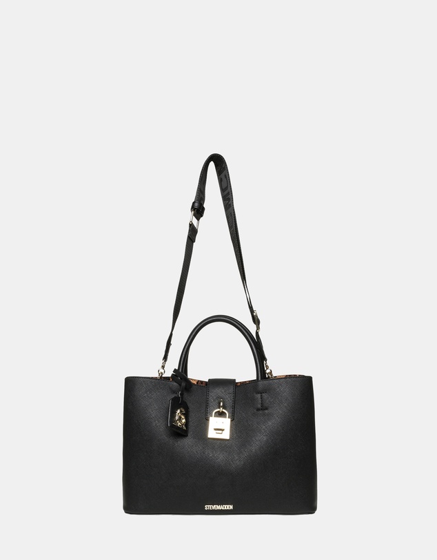 Steve Madden - BKess-L Black Gold Handbag