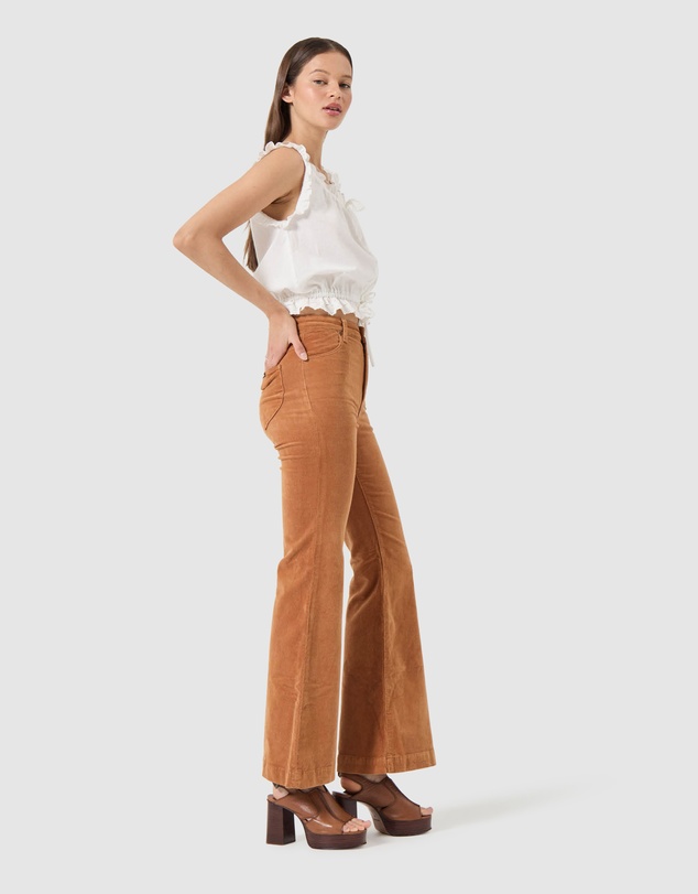 Rolla's - Eastcoast Flare Jean - Caramel Cord