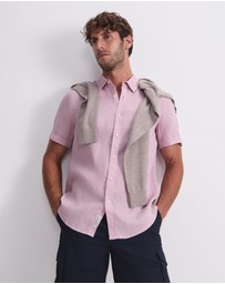 Sportscraft - Short Sleeve Linen Shirt