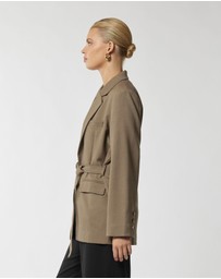 MVN - River Edge Belted Blazer