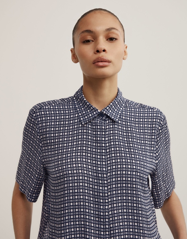 Witchery - Scarf Print Shirt