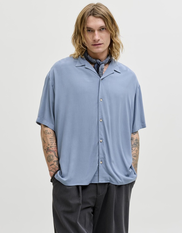 Jack & Jones - JJEJeff Resort Solid Shirt SS