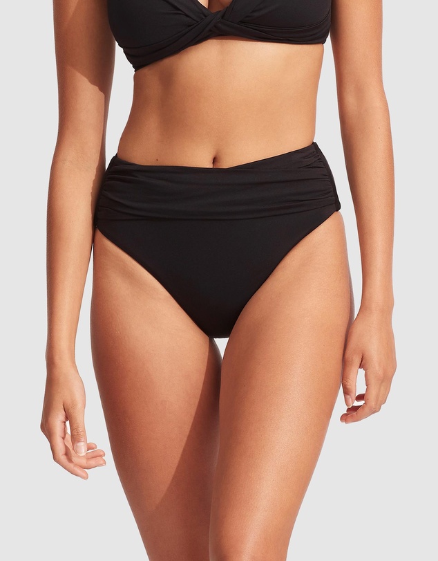 Seafolly - High Waist Wrap Front Pants