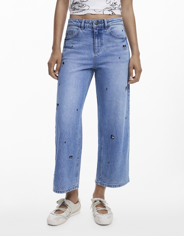 Desigual - Mickey™ Culotte Jeans